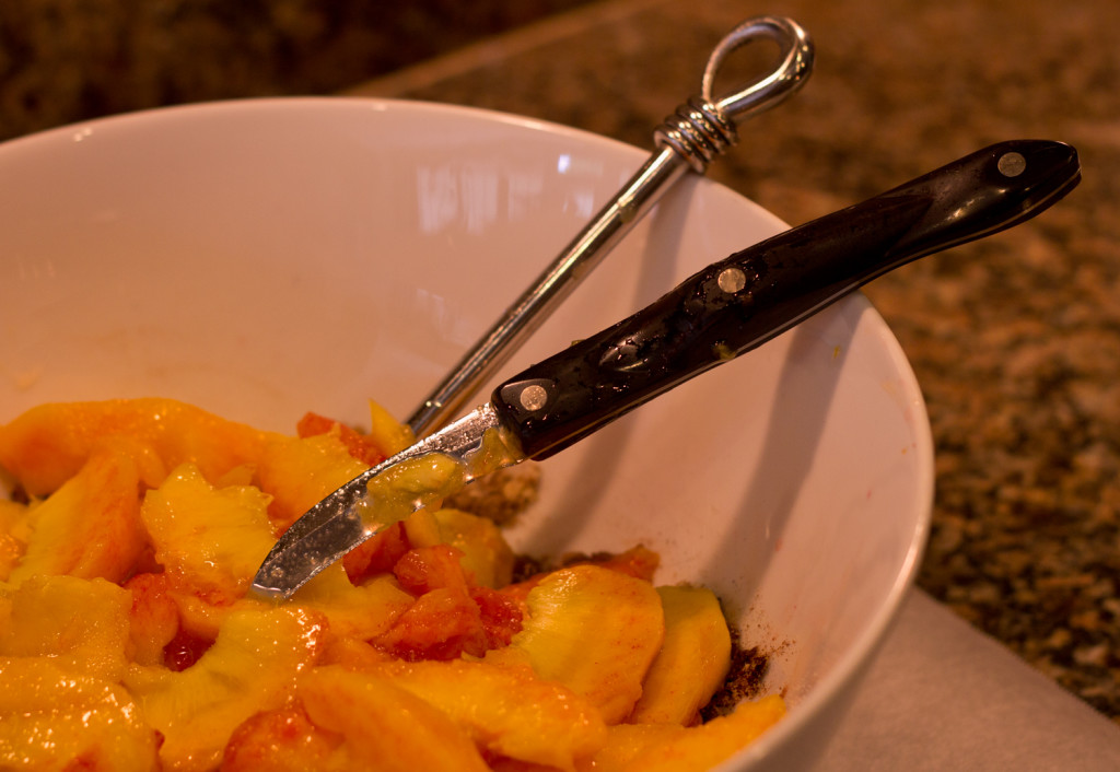 Love my Cutco Bird's Beak knife to pare fruits and vegetables