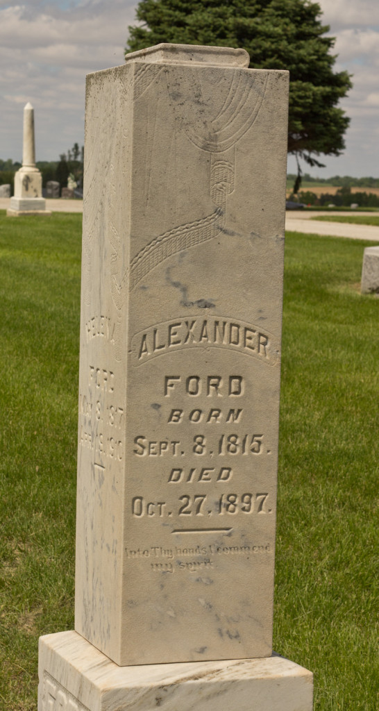 Headstone of Alexander Ford
