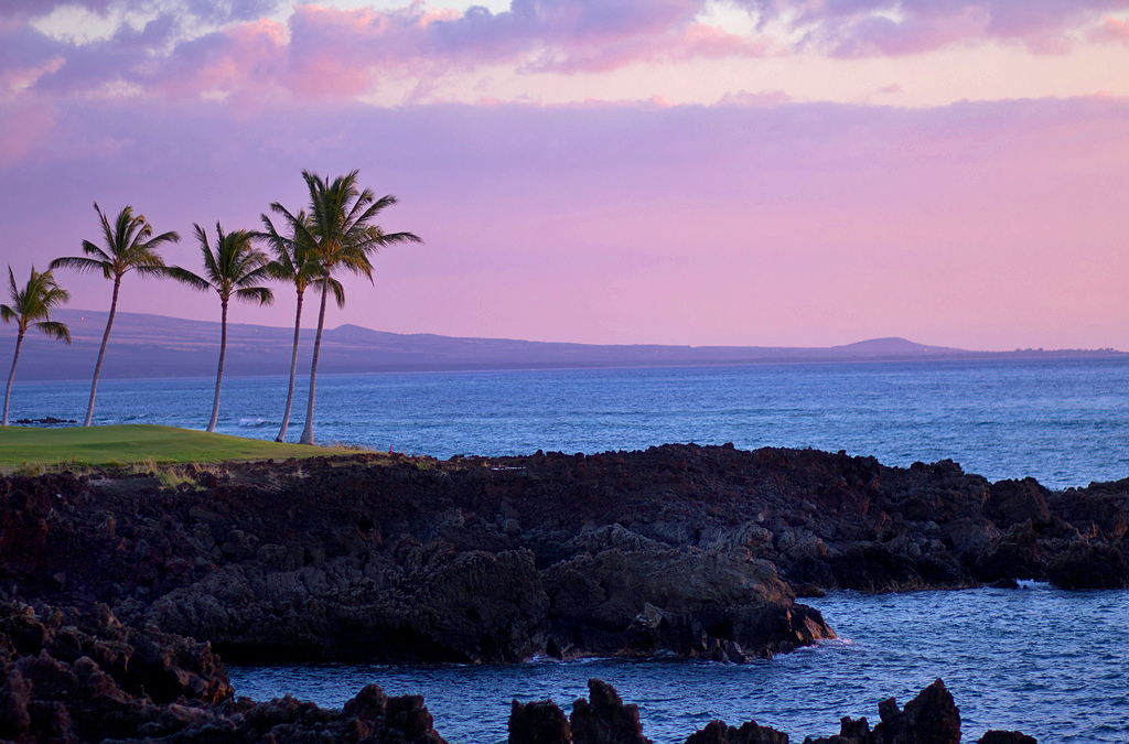 Sunset on the Kohala Coast, Big Island of Hawai'i