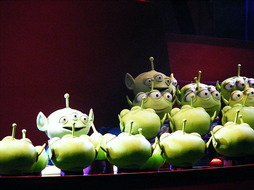 little green men photo